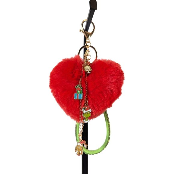 The Grinch charm bracelet purse bag keychain Christmas Dr Seuss NEW ONLY 1 LEFT! - Picture 3 of 10